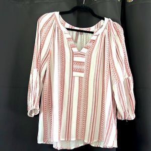 Woman’s flowing top